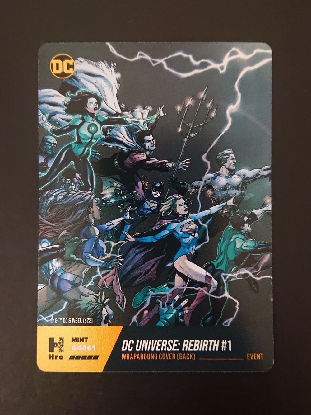 2023 Hro DC Multiverse Event Collection - DC Universe: Rebirth #1 Legendary